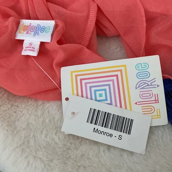 Coral and navy LLR Monroe - Picture 5 of 5